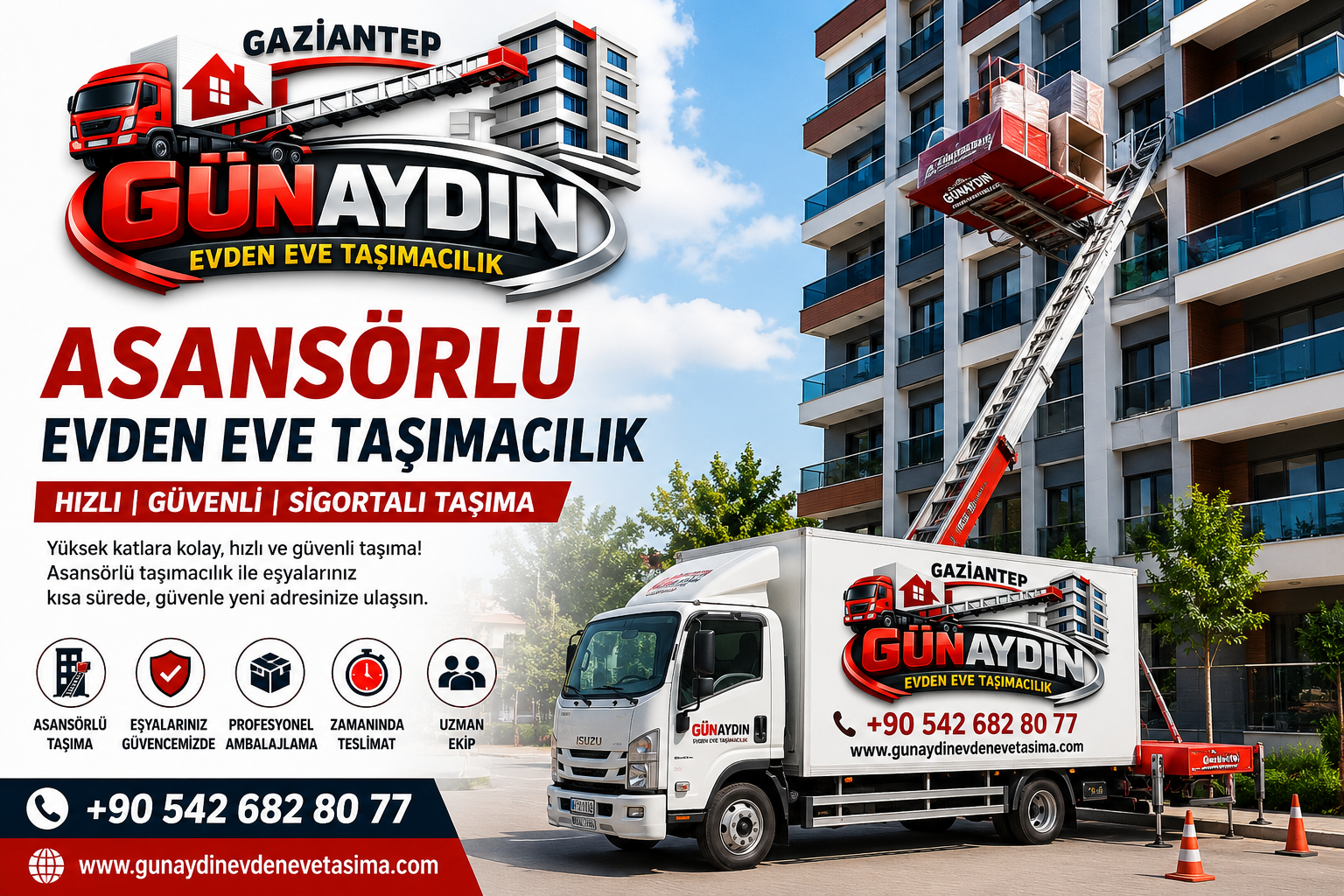 Asansörlü Evden Eve Taşımacılık