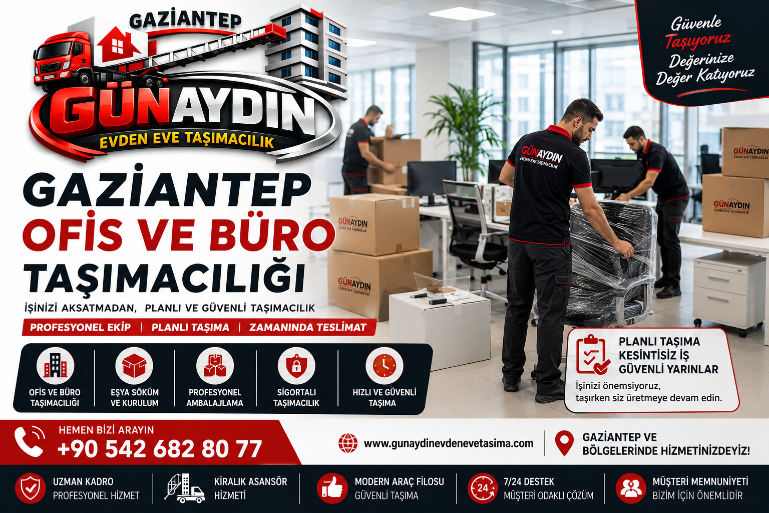 Gaziantep Ofis ve Büro Taşımacılığı