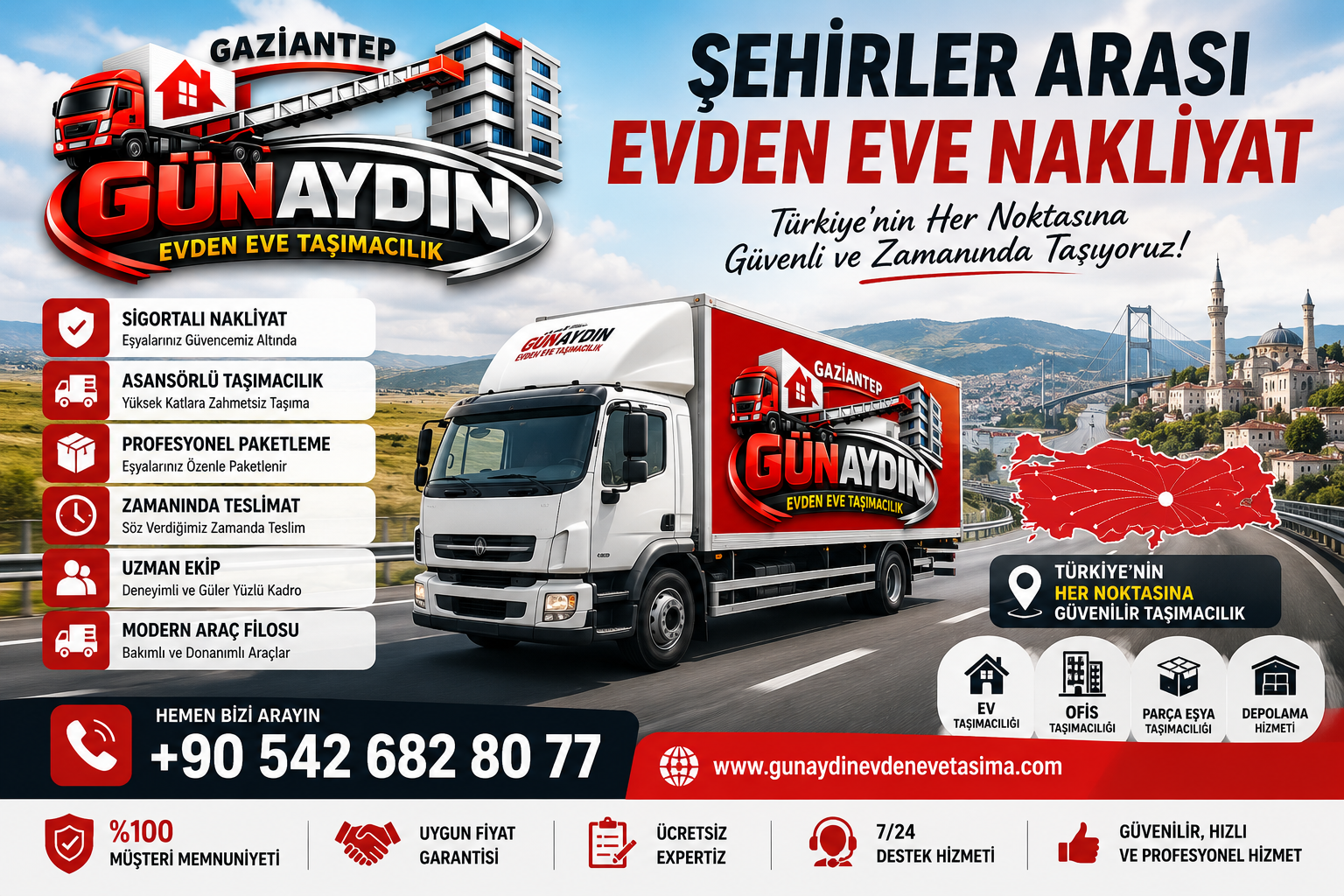 Şehirler Arası Evden Eve Nakliyat
