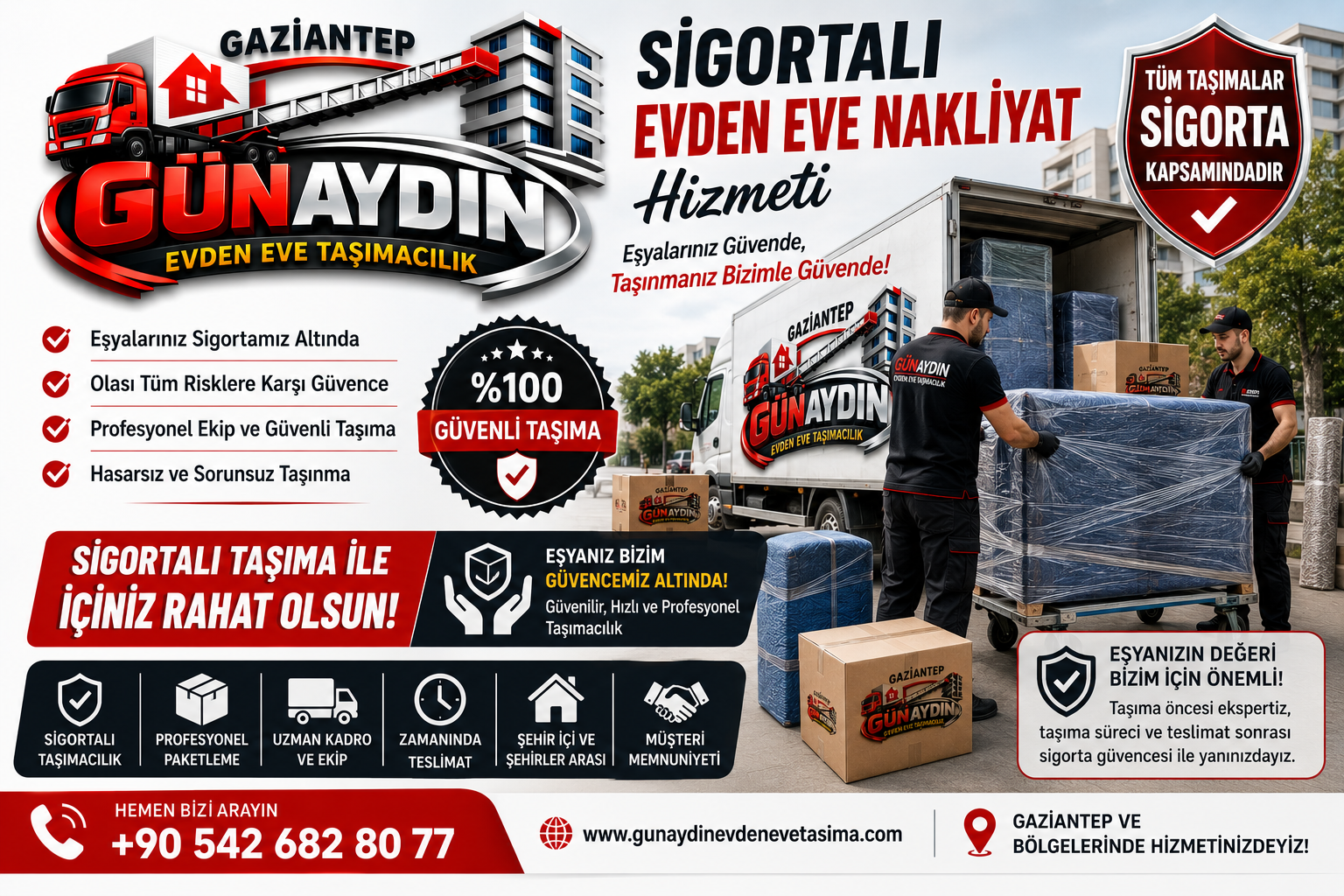 Sigortalı Ev Taşıma